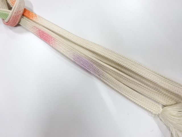 JAPANESE KIMONO / HAND-TIED OBIJIME